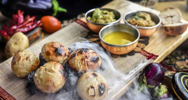Regional Indian comfort foods like litti chokha