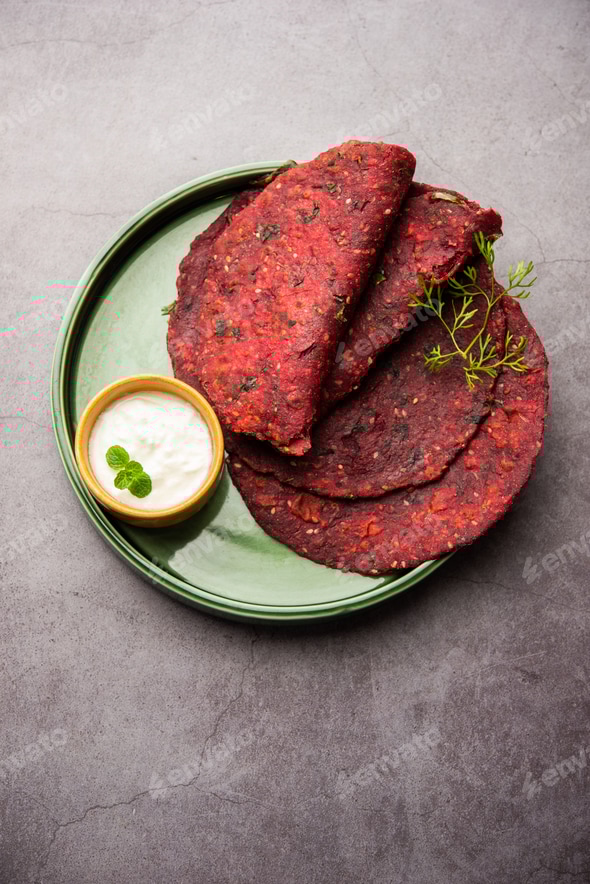 Beetroot Paratha